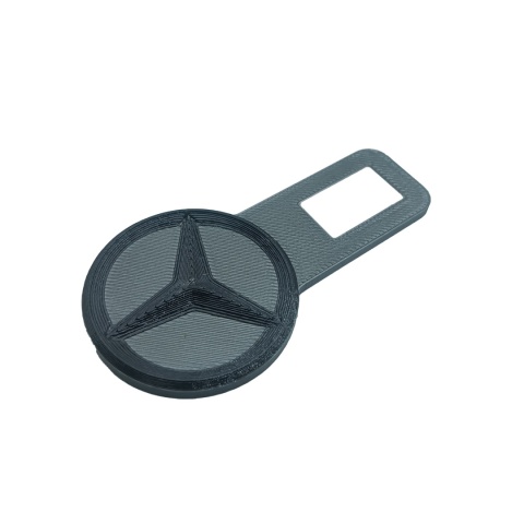 Adapter pasów bezpieczeństwa MERCEDES szary